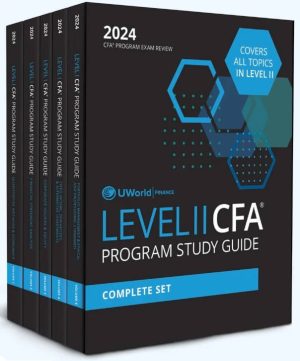 UWorld 2024 Level 2 CFA Program Study Notes Complete Set
