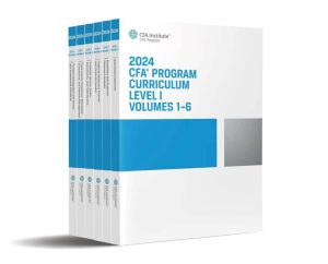 CFA 2024 Program Curriculum Level 1 Full Set