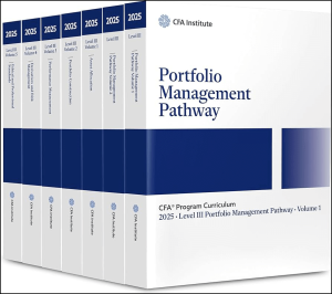 CFA 2025 Program Curriculum Level 3 Portfolio Management Pathway Full Set