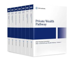 CFA 2025 Program Curriculum Level 3 Private Wealth Pathway Full Set