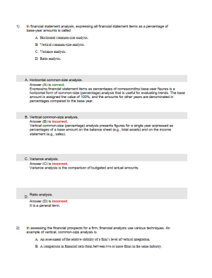 CMA 2024 Gleim Part 2 MCQs