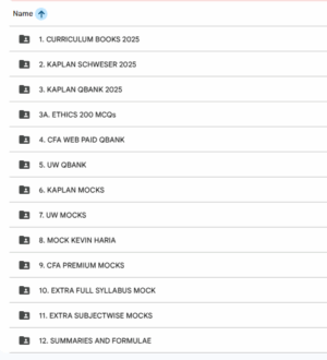CFA 2025 Level 2 Collections with Study Notes, Qbank, MCQs, and Mocks