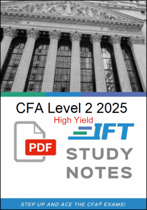 CFA 2025 IFT High Yield Notes Level 2