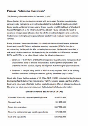CFA 2026 Salt Solutions Level 2 Mock Exams