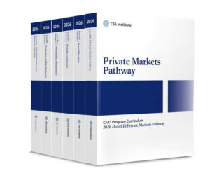 CFA 2026 Program Curriculum Level III Private Markets Pathway Box Set