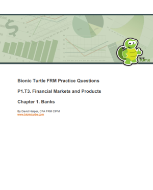 FRM Part 1 Bionic Turtle QBank 2020