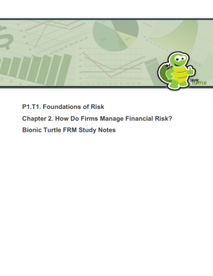 FRM Part 1 Bionic Turtle Study Notes 2021