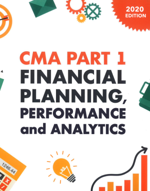 CMA Exam Academy Study Book Part 1 + Formula Sheet
