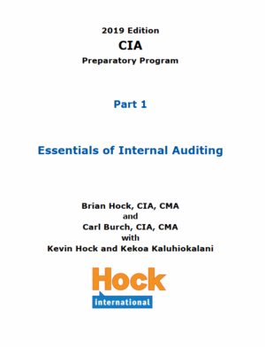 Hock CIA 2019 Part 1 Book